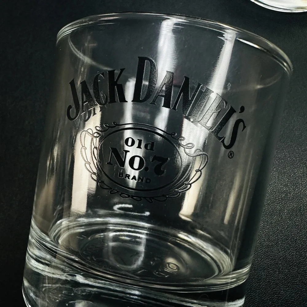 12 Jack Daniels Glasses No 7 Old Fashioned Highball Shot Glass Collectable Low - Picture 4 of 16
